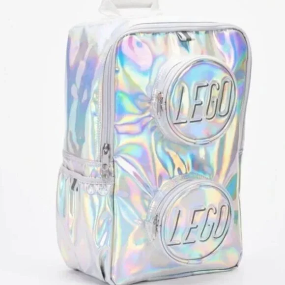 NWT LEGO Brick Backpack – Holographic - Picture 4 of 11